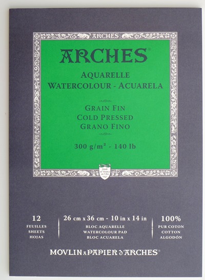 Arches Watercolor Paper Pad - Wiegardt Studio Gallery