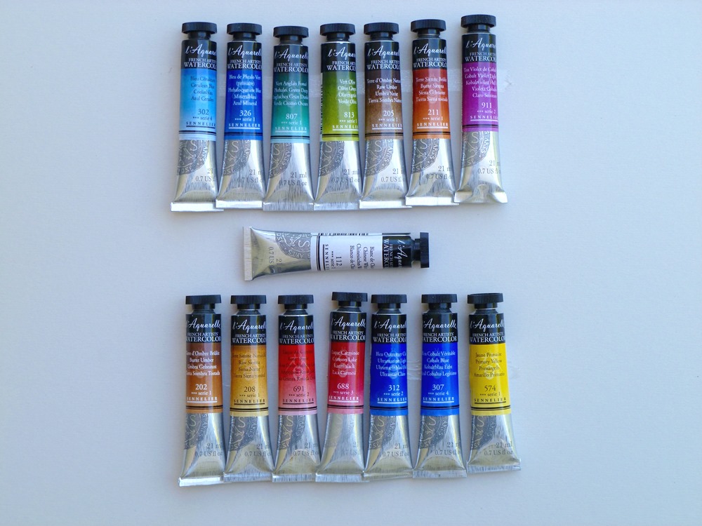 Watercolor Paint Set, 21ml Tubes - 12 Colors