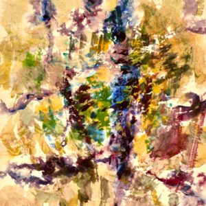 4531 Tidepoint #101, Original Masa Watercolor Painting by Eric Wiegardt AWS-DF, NWS