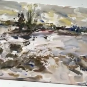 2023-01 Snow Scene Paint-Along visual reference